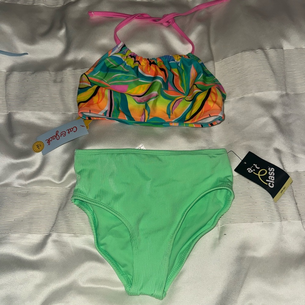 art class Multicolor Kids Swim Bikini - Picture 2 of 5